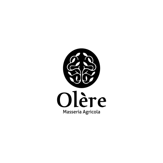 Comunicazione visiva: Branding e Stationary per Olère - Logo nero-bianco
